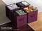 Sorbus Fabric Storage Cubes, Large 13 Inch Storage Bins, Foldable Cube Baskets with Handle, 1-Pc Solid Colors